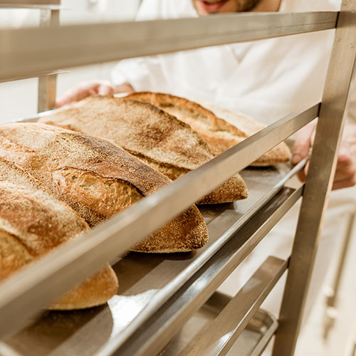 bread displays commercial retail